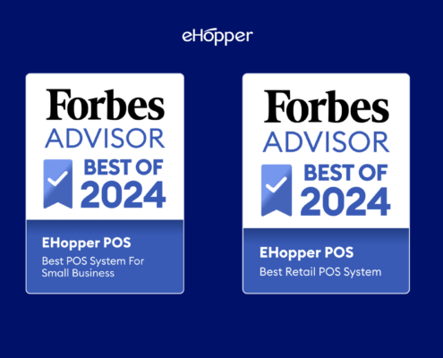 Forbes Selects eHopper as the Best POS System for Small Business and Retail in 2024