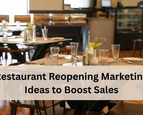 A clean and modern restaurant dining area with neatly arranged tables set with glasses, plates, and cutlery.
