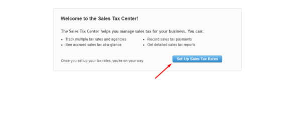 Set Up Sales Tax Rates Quickbooks