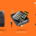 eHopper hardware integrations featuring Volcora thermal printer, 16-inch USB cash drawer, and wireless barcode scanner.