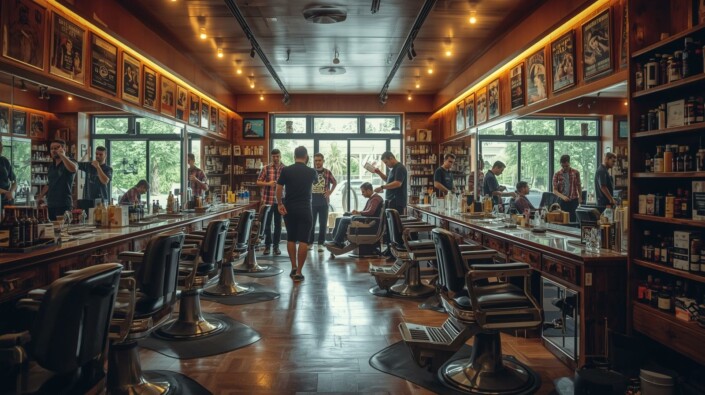 barbershop pos system and payments